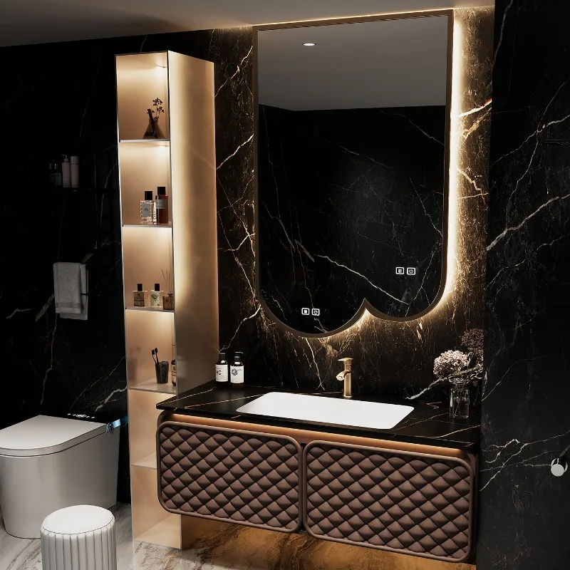 Mueble de Baño Esquinero Moderno y Delgado para Cocina, Baño, Perfumes, Organizador de Almacenamiento, Gabinete para Papel, Muebles de Hotel