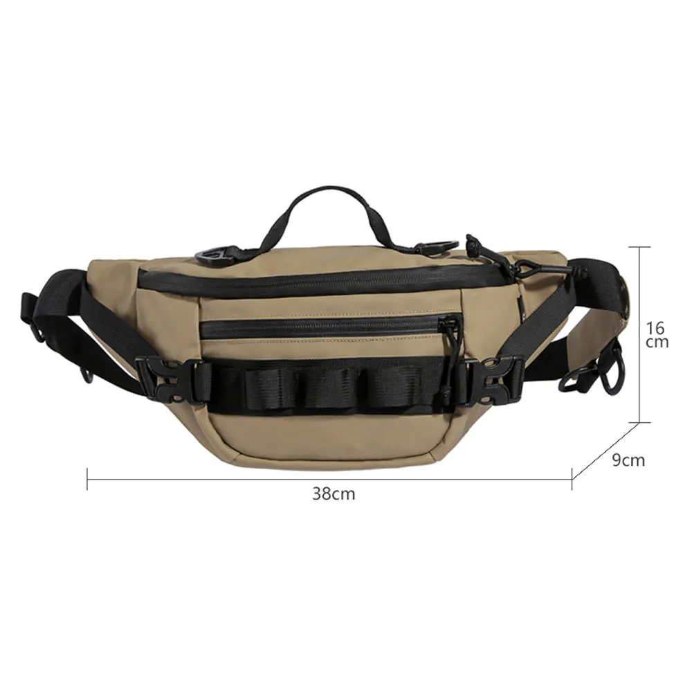 Outdoor Fishing Lure Chest Bag Waterproof Sports Camping Hiking Backpack Camping Travel Fishing Tool Tackle Storage Pack Molle
