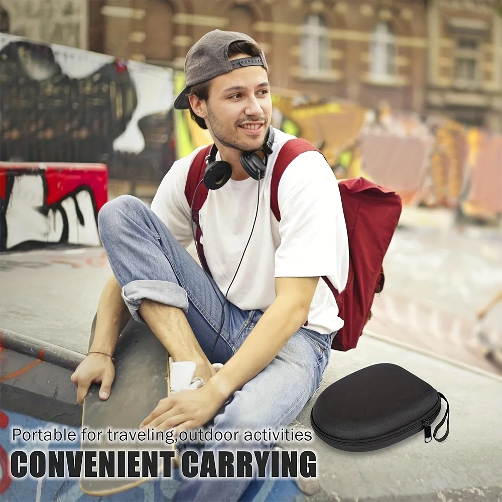 Headphone Case for Sony WH-CH720N WH-1000XM4 MDR-ZX100 Universal Headset Travel Bag Hard EVA Storage Earphone Carrying Pouch image 6