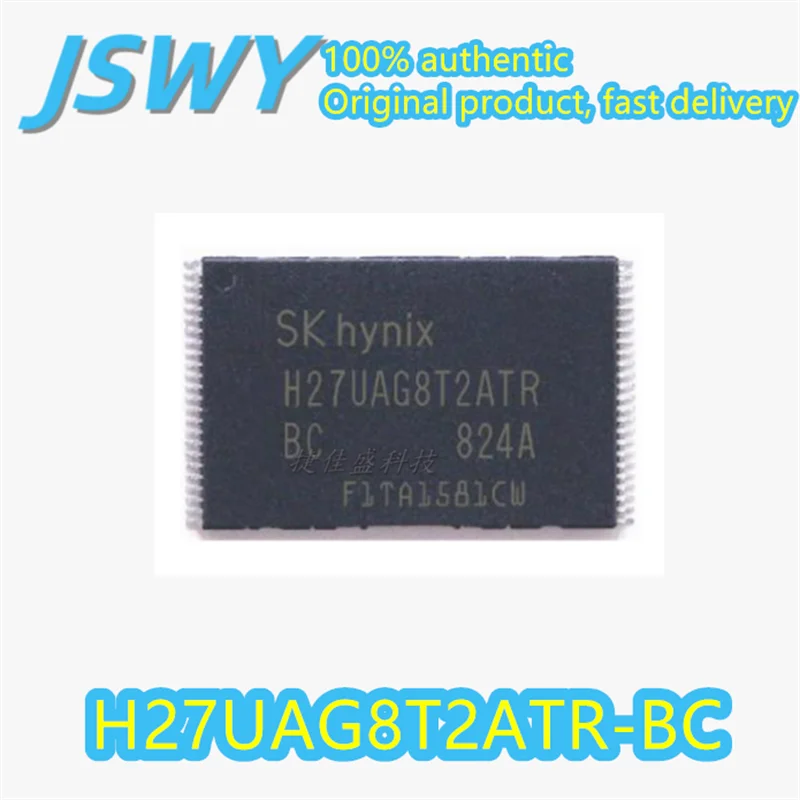 

(5/50 pieces) H27UAG8T2ATR-BC H27UAG8T2ATR package TSOP48 2GB Flash memory chip IC Brand new Electronics Fast shipping