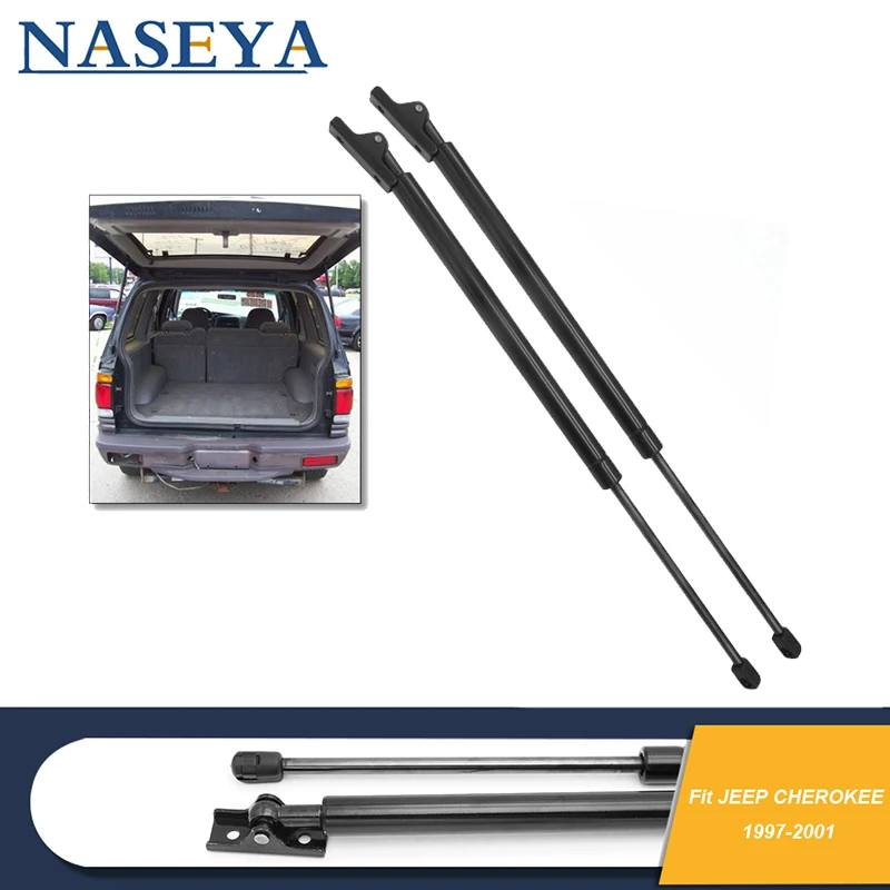 2Pcs/set For Jeep Grand Cherokee 1997 1998 1999 2000 2001 Car Tailgate Trunk Boot Gas Struts Support Rod Spring Car Accessories