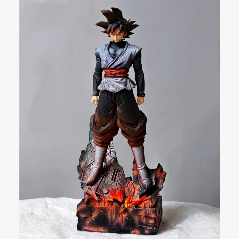

JT Studio Dragon Ball Super Saiyan Rose Goku Black 37cm Statue, Zamasu PVC Anime Figure Model, Collectible Desktop Decor & Gift