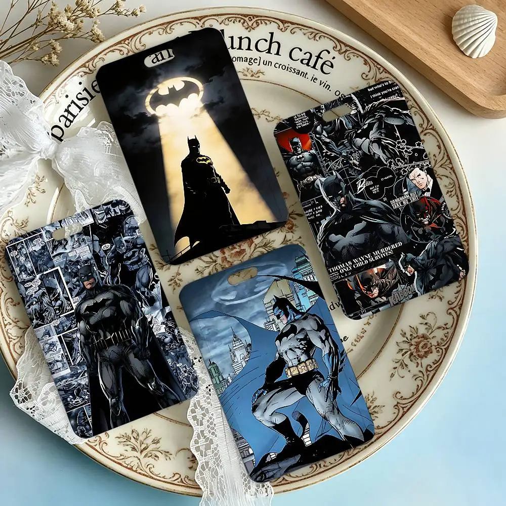 Classic-B-batman-s Cool NFC Contactless Sliding Card Sleeve For Student Cards, Bus Cards, ID Cards, And Work Permits