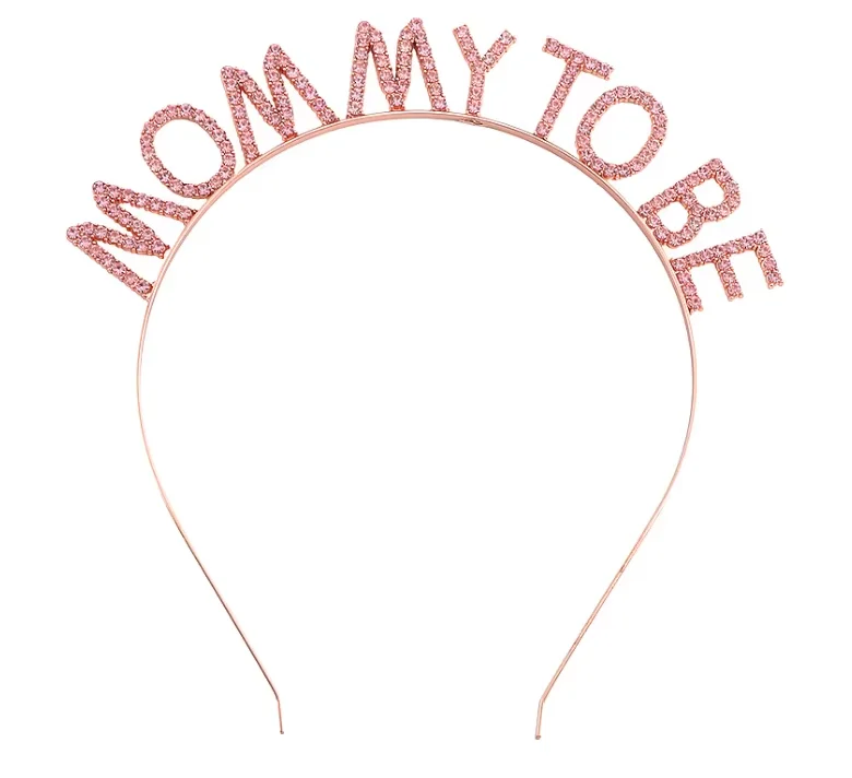 

PESENAR Гламурная мамочка для вечеринки, коллекция аксессуаров, повязка на голову, значки и пояс