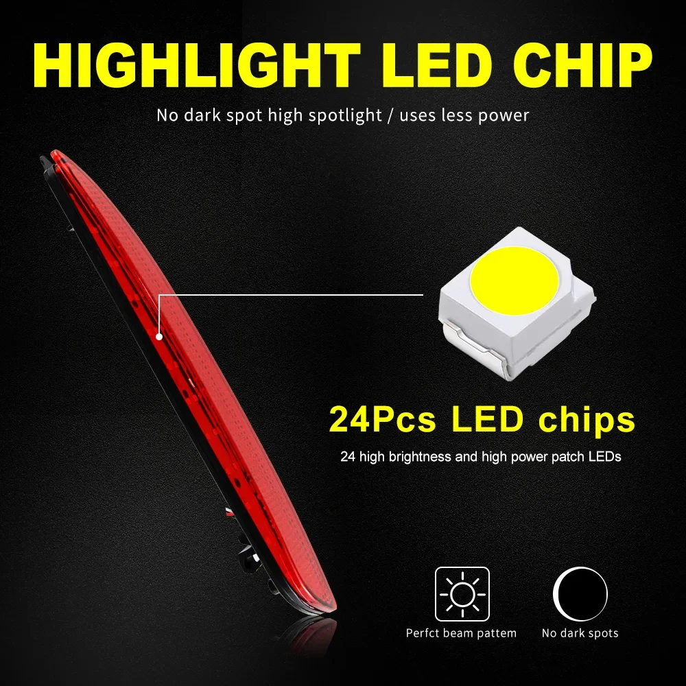 2 قطعة LED الوفير عاكس الذيل مصباح مكبح ل Mazda3 2010-2013 ل MAZDASPEED3 OEM: BBM4515M0C الضوء الخلفي الذيل ضوء