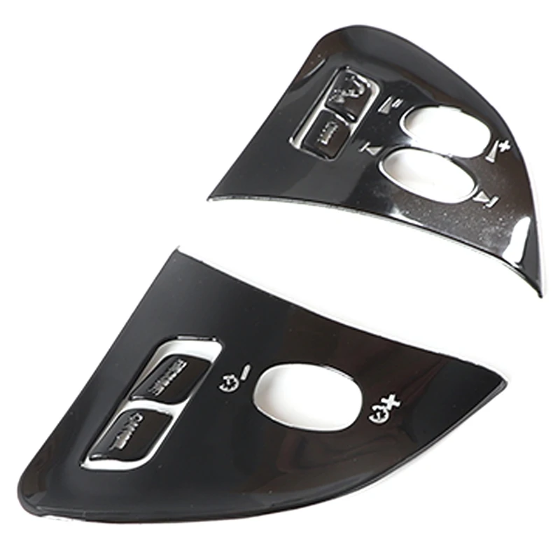 For Jaguar XF 2012-2015 Stainless Steel Silver Car Steering Wheel Buttons Decorative Stickers Car Interior Accessories - view 3