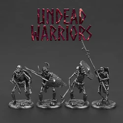 Metal undead soldier legion ancient small soldier man model hand-made finished car carrier table game chess piece ornament toy