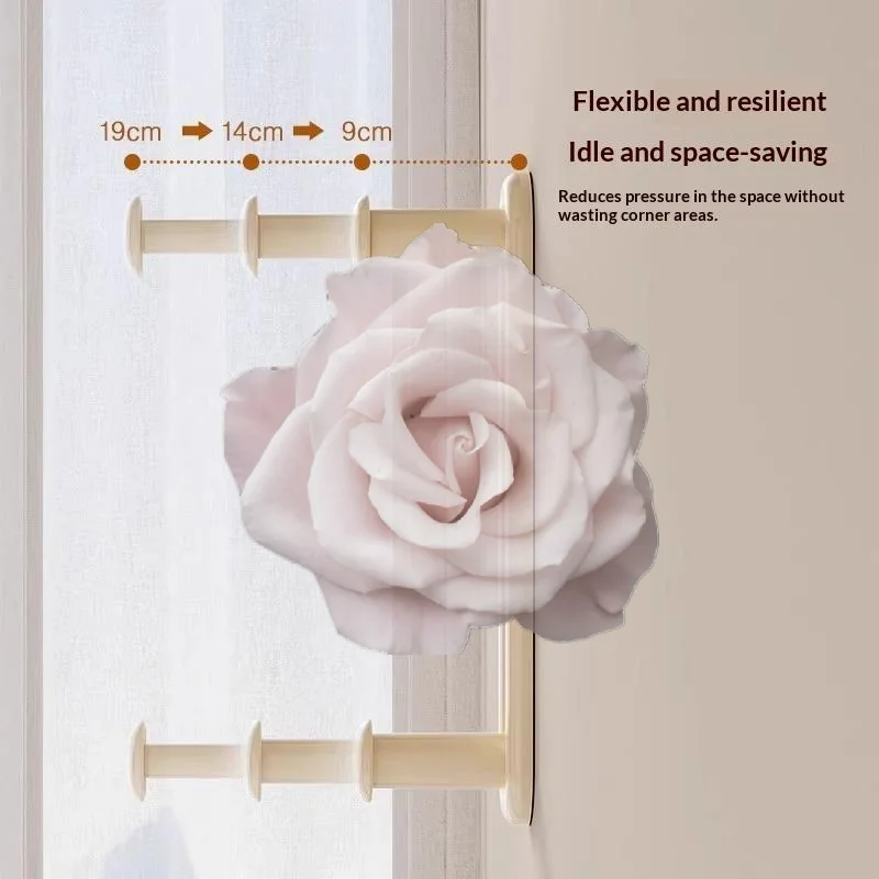Popular Wall Mounted Storage Rack Adhesive No Drilling Double Layer Space Saving Holder for Bathroom Shower Kitchen Utensils