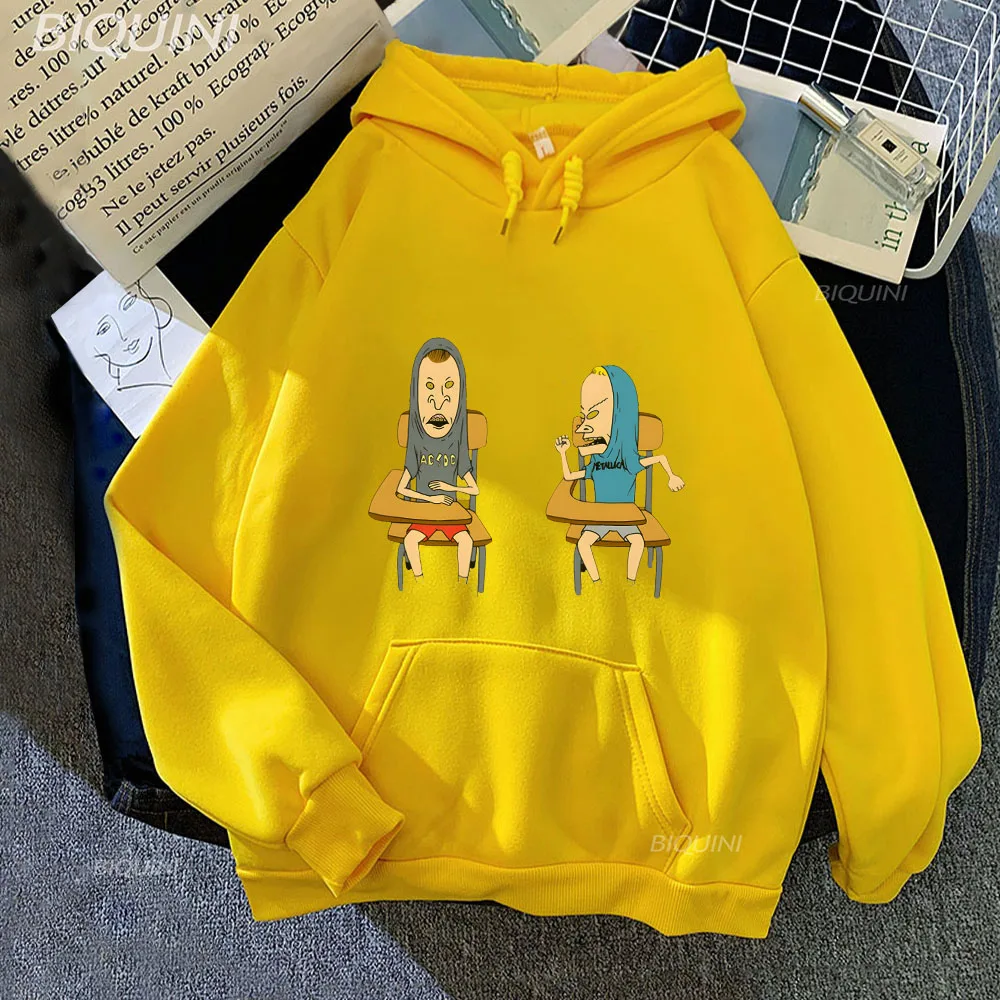 

Beavis and Butthead Cornholio Needs T.P Cartoon Cornholio Hoddies Kawaii Cartoon Printed for Man Woman Winter Clothes Pullovers