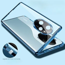 360° Full Protection Magnetic Case For Honor 200 Pro Double Sided Cover Tempered Glass Coque For Honor 200 Case Funda