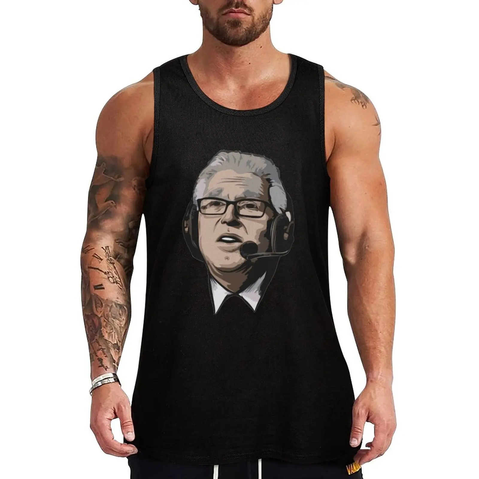 Mike Francesa Radio Legend Tank Top Daily Loose Tank Top Casual Sleeveless Summer Wear