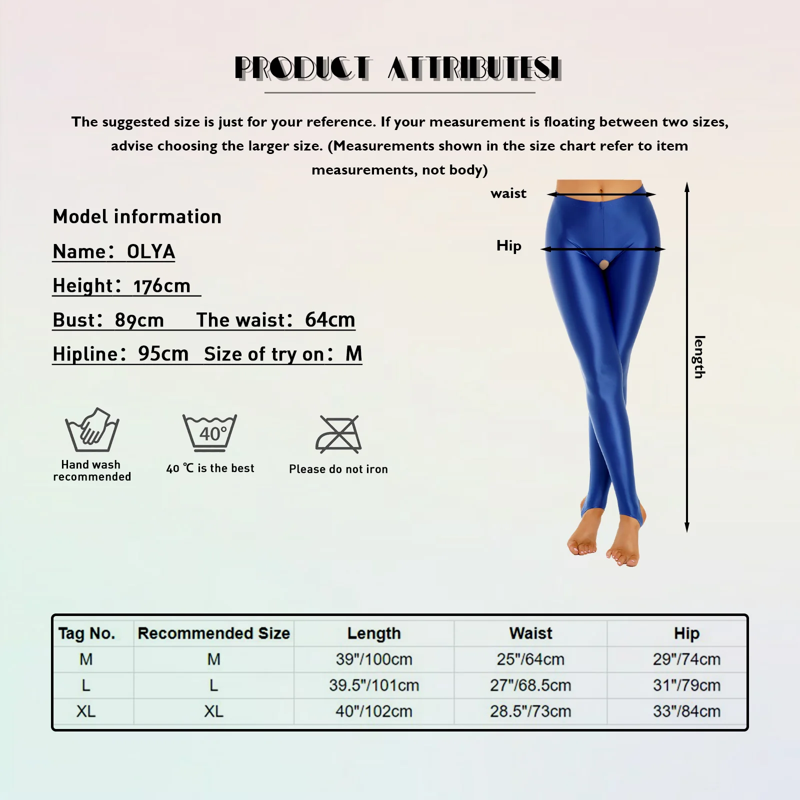 Lingerie da donna lucida con apertura sul cavallo staffa collant Leggings elastici lisci a vita media elastico in vita pantaloni Skinny a compressione