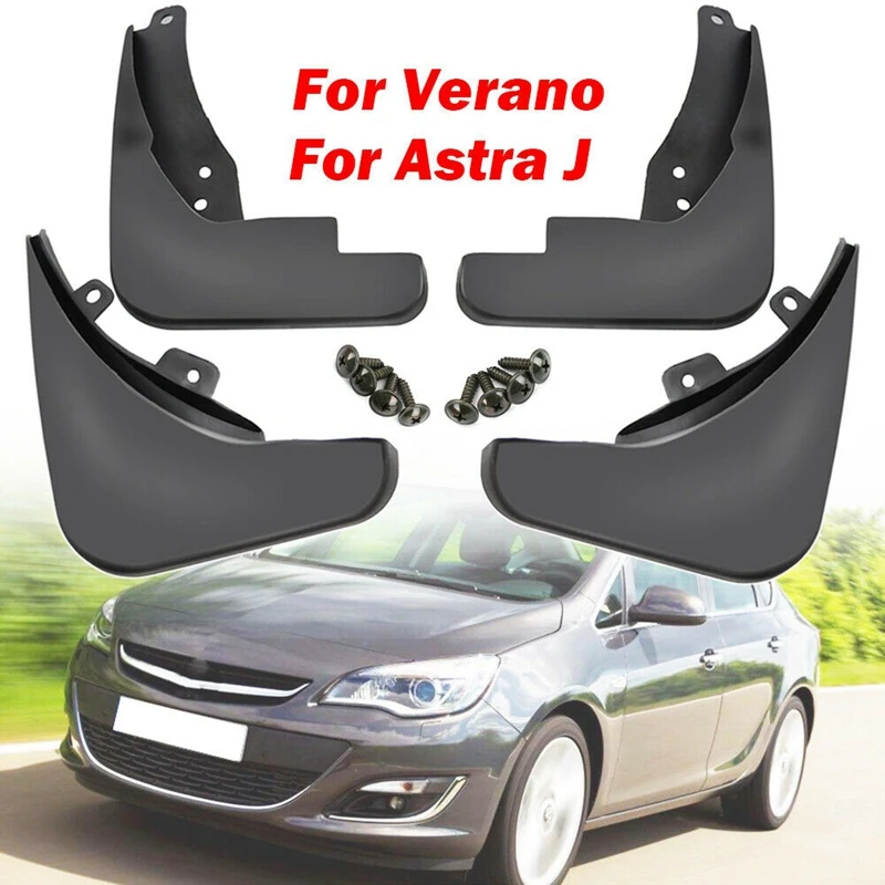 Mud Flaps For Vauxhall Opel Astra J Buick Verano 2010-2016 Mudflaps Splash Guards Mud Flap Mudguards