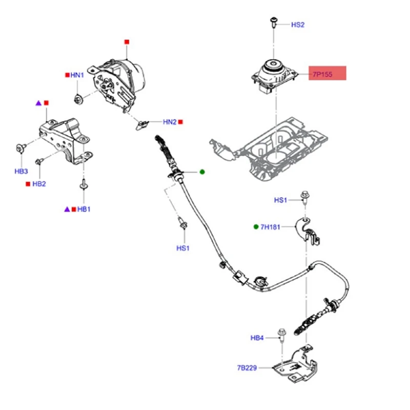 Gearbox Transfer Shift Module HG9P-7P155-AT HG9P-7P155-CL For Ford Fusion Mondeo 17-20 Transfer Shifter Knob Panel Motor Parts