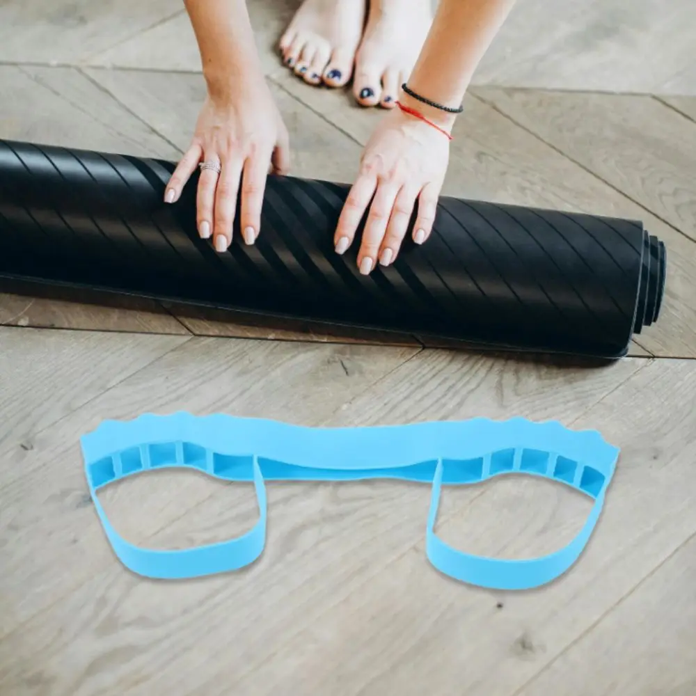 

Adjustable Band Leg Shaping Device Resistance Band Fitness Band Hip Ring Blue Silicone Arch Training Device Leg Training