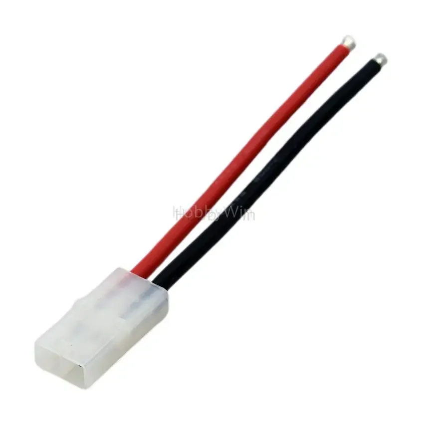 KET-2P Female P-TO-R Plug Line 10pcs 14awg silicone wire 10cm for RC Model Battery Motor Power Connection