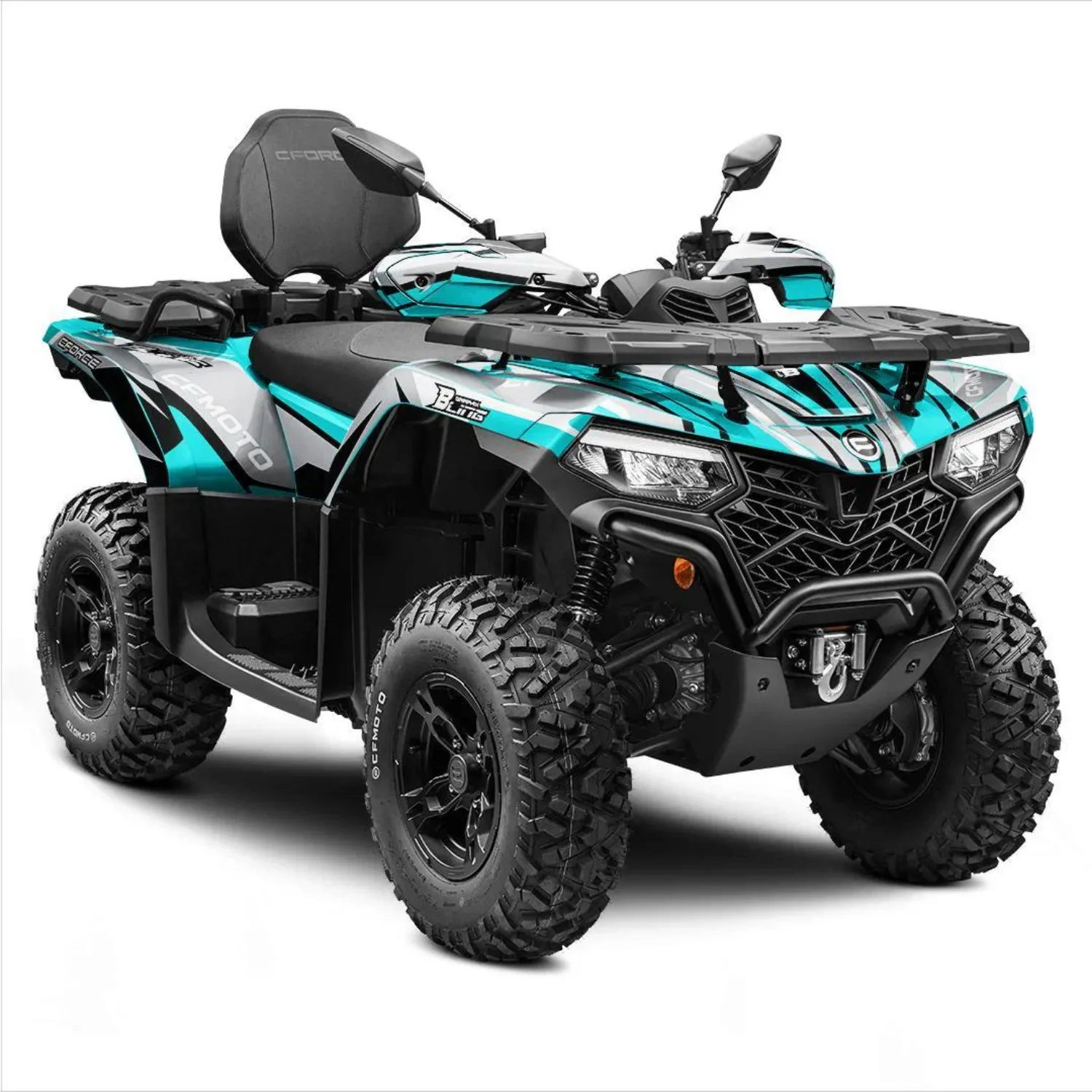 Body Fairing Sticker Decals Protective Quads / Atv 4x4 Full Graphic Kit For CFMOTO CFORCE 400+450+500+520 2022-2026 Design-30