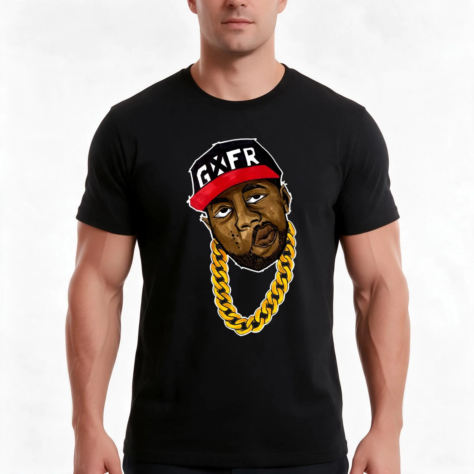 Conway The Machine T-Shirt, Summer Casual Cotton Tee, Oversized Streetwear Tops, Vintage Graphic Print, Loose Fit Short Sleeve