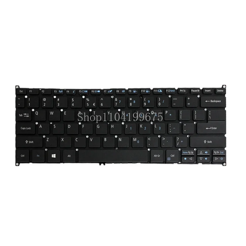 Laptop keyboard for Acer Swift 5 R5-471 R5-471T R5-431 black US backlit