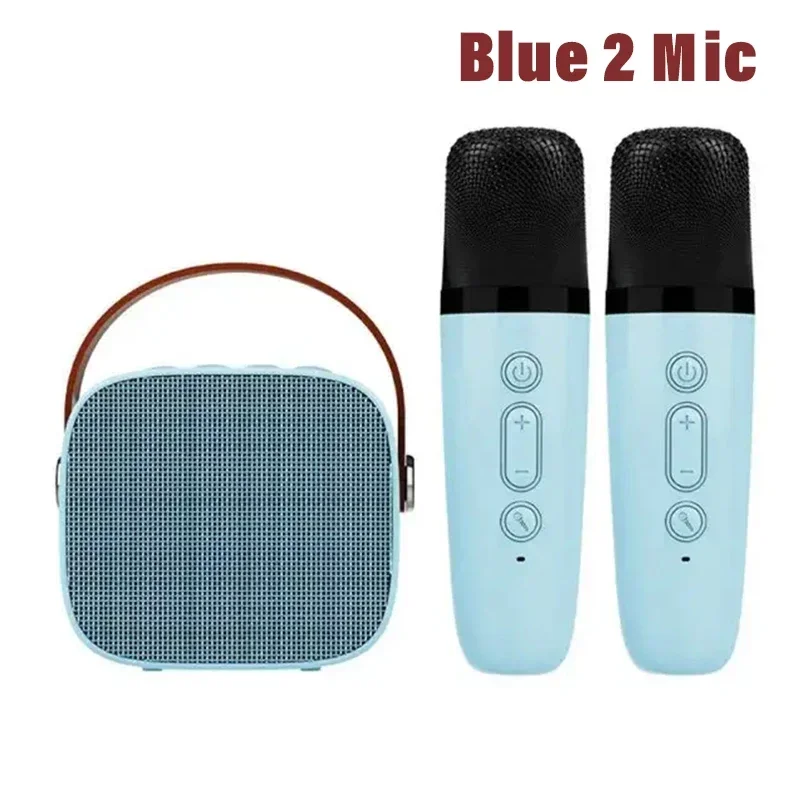 VIKEFON Tragbare Drahtlose Dual Mikrofone Karaoke Maschine HomeKTV DSP System Bluetooth Lautsprecher HIFI Stereo Surround Für Kinder Party Geschenk 3