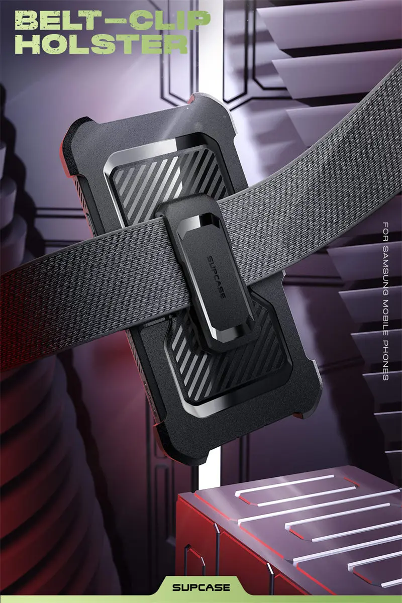 SUPCASE For Samsung Galaxy S22 Ultra Case (2022) 6.8 inch UB Pro Full-Body Holster Cover WITHOUT Built-in Screen Protector