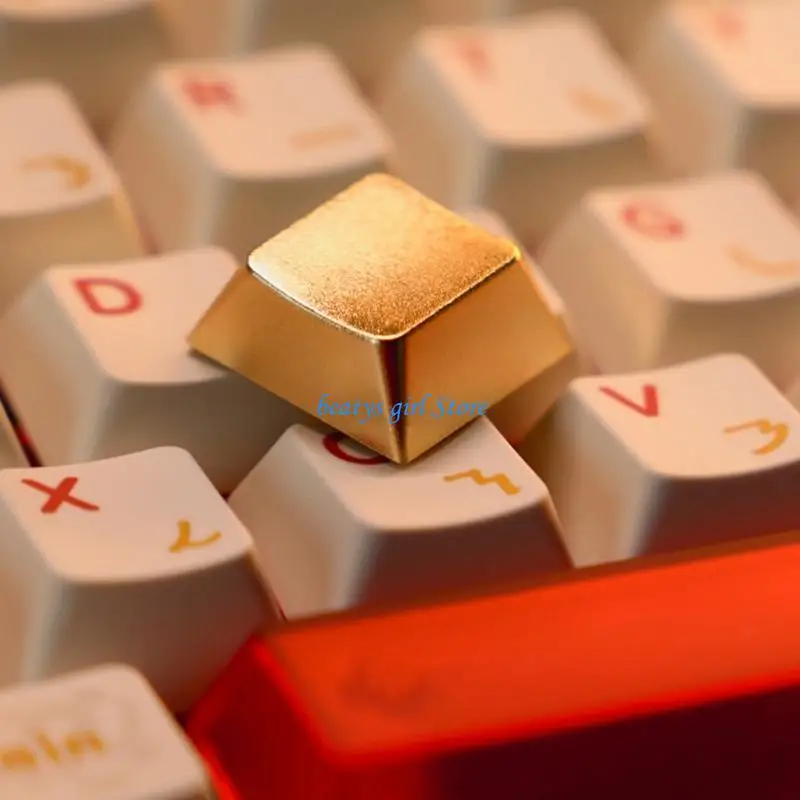 C7AB 15PIECES Zinc Alloy keycap مجموعة لوحات مفاتيح ميكانيكية ، تخطيط المفاتيح