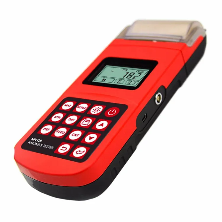 Xtester-MH310 Portable High-Speed Thermal Printer Integrated LCD EL Backlight Leeb Hardness Tester Gauge High Accuracy