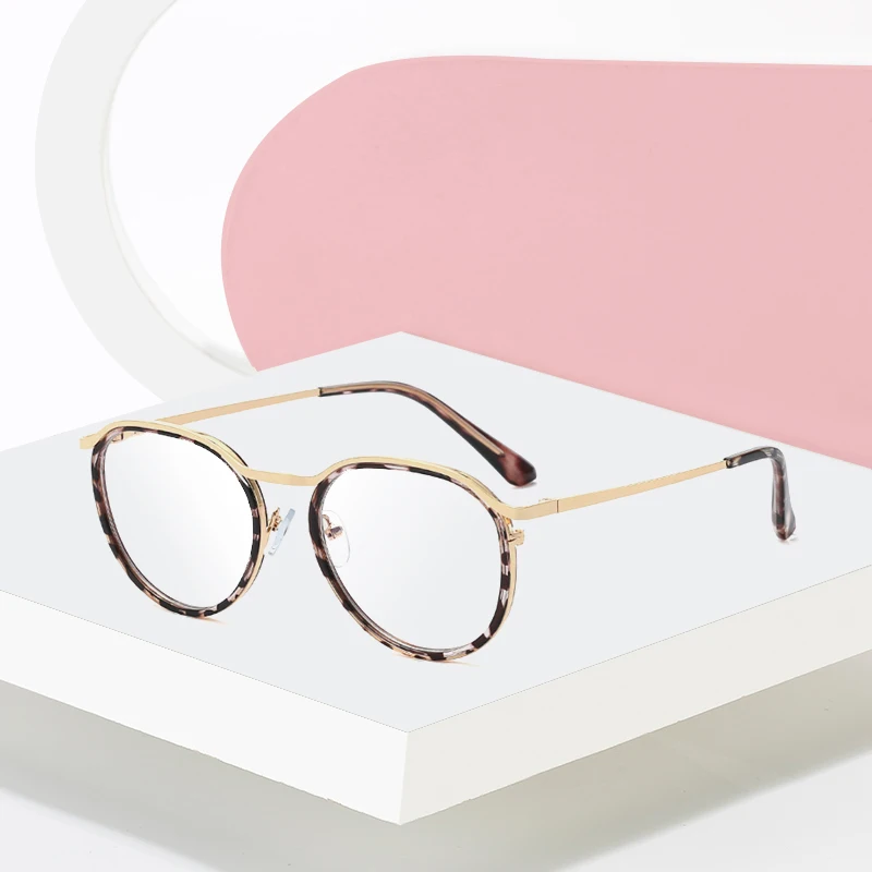 2022 nouveau Anti-Rayons Bleus Lunettes Optiques Cadre avec La Recette pour Les Femmes Mode Lunettes Femme Lunettes De Prescription de Style Féminin