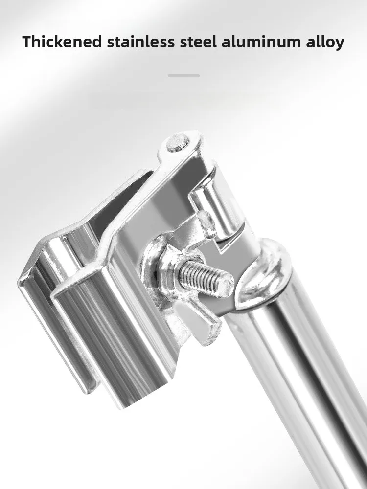 

Держатель для трехколесного велосипедного зонта Рама для велосипедного зонта от дождя Фиксатор солнцезащитного козырька 360° Регулируемый аксессуар для велосипеда из нержавеющей стали...