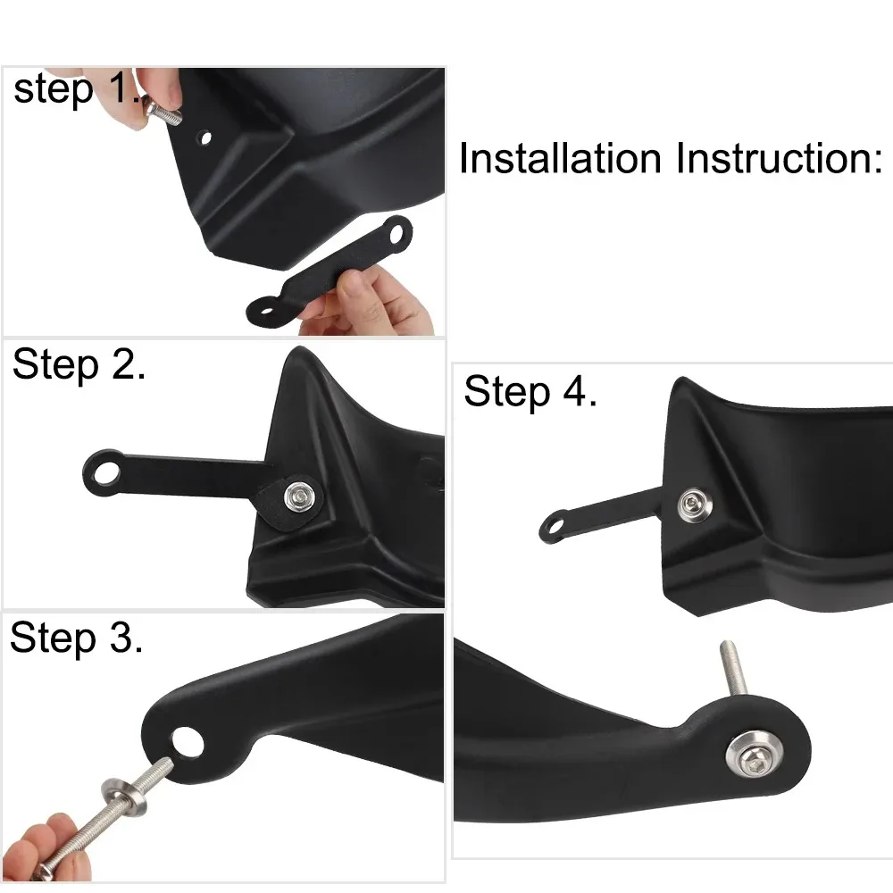 Protetor de mão para motocicleta, proteção de mão para para-brisa, para honda nc750x dct nc750s nc700x nc 750 x dct nc700 x nc750 s