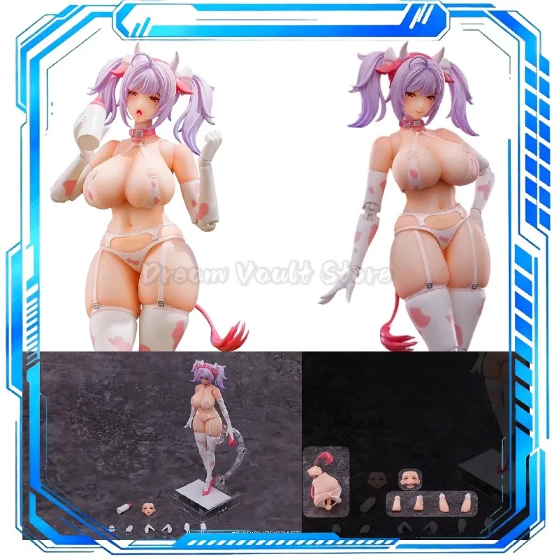 In Stock BISHOUCRAFT 1/12 Scale Female Rebirth-xs Cow Mother - Accessories Package for 6in Mobile Suit Girl Action Figure Model