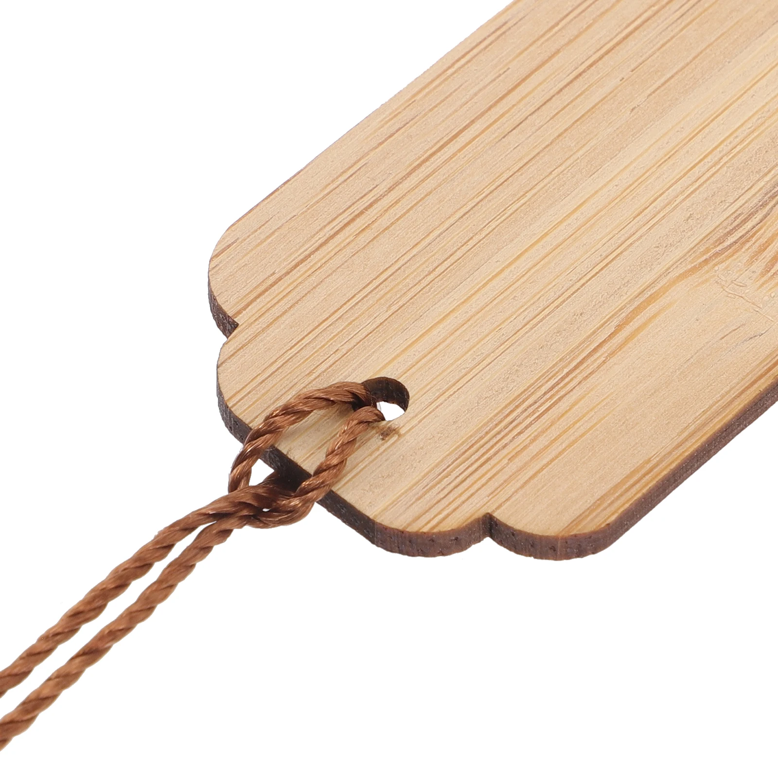 Zakładki do książek z bambusa DIY, puste etykiety do rękodzieła dla uczniów, znaczniki do czytania, ozdoby, artykuły szkolne i biurowe, drewniane zakładki do stron.