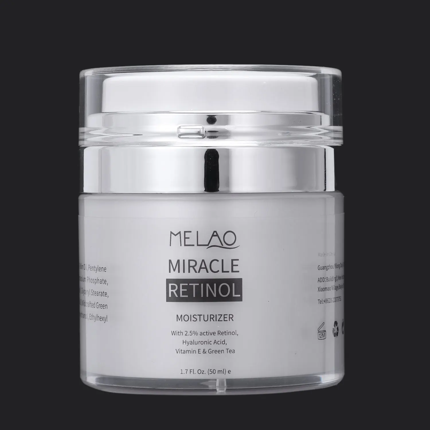 MELAO Retinol Moisturizer Face Cream Anti-aging Face Eye Area Vitamin E Face Whitening Cream