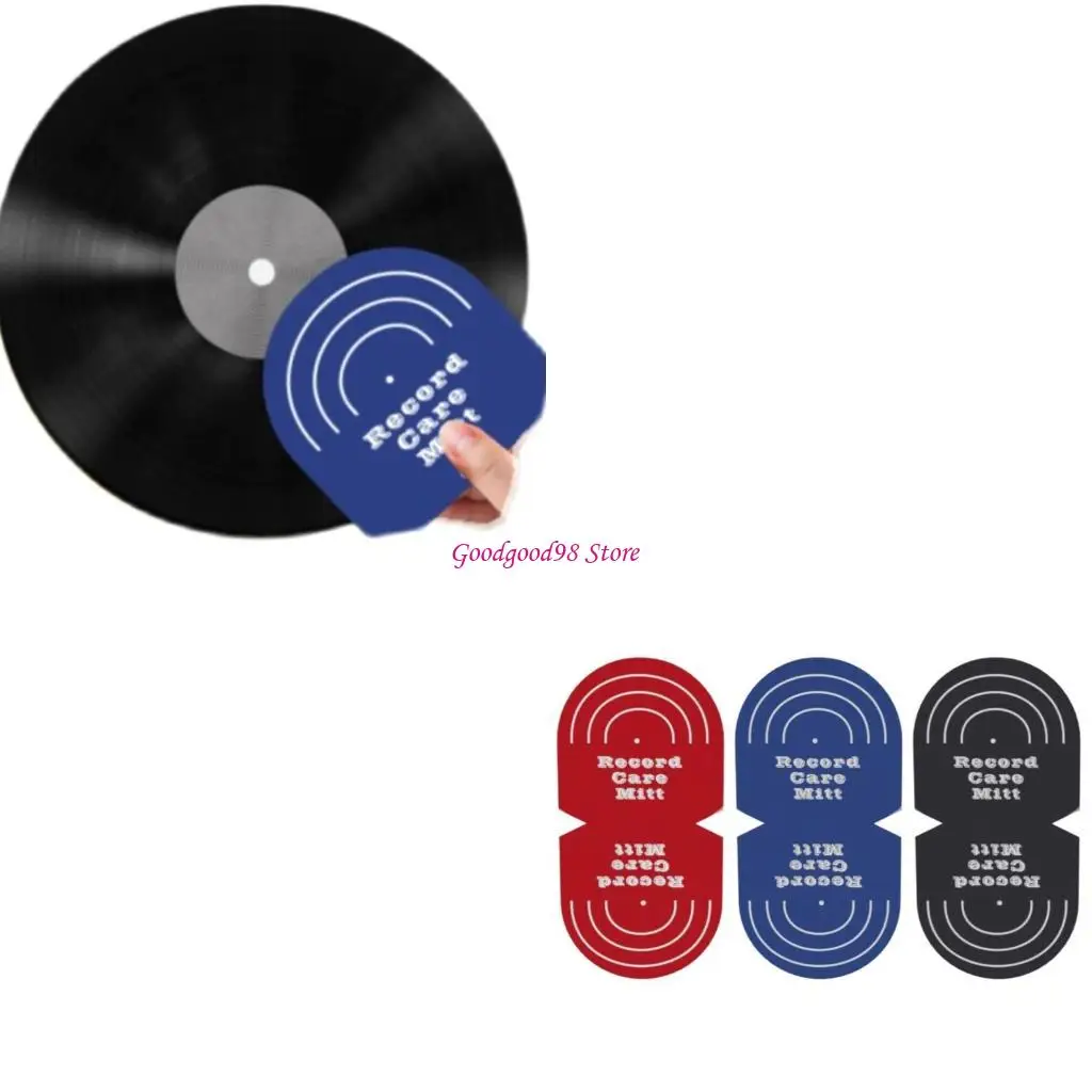 

2Pcs Record Cleaning Gloves Antistatic Cleaner Protecting Your Collections W8EC