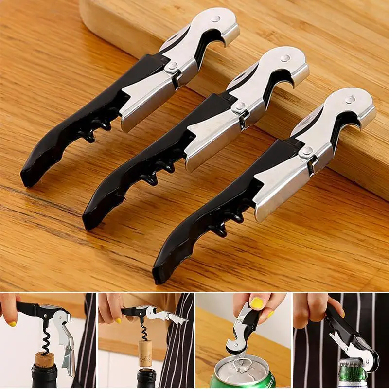 

Multifunctional Stainless Steel Seahorse Knife Wine Knife Bottle Opener Beer Starter Wine Accessories Kitchen Tools Gadgets