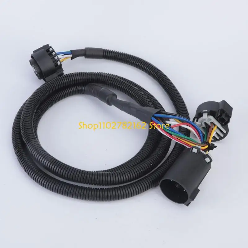 547B Plug In Tow Light Wiring Harness HC3Z1416A7 with 7 Way Trailer Socket, Rear Trailer Service Part for 2017-2022 Pickup