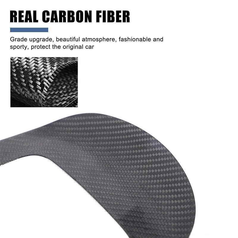 Real Carbon Fiber 1Pcs For Mercedes-Benz G-Class W463 2025+ Car central control gear panel decorative sticker Car accessories