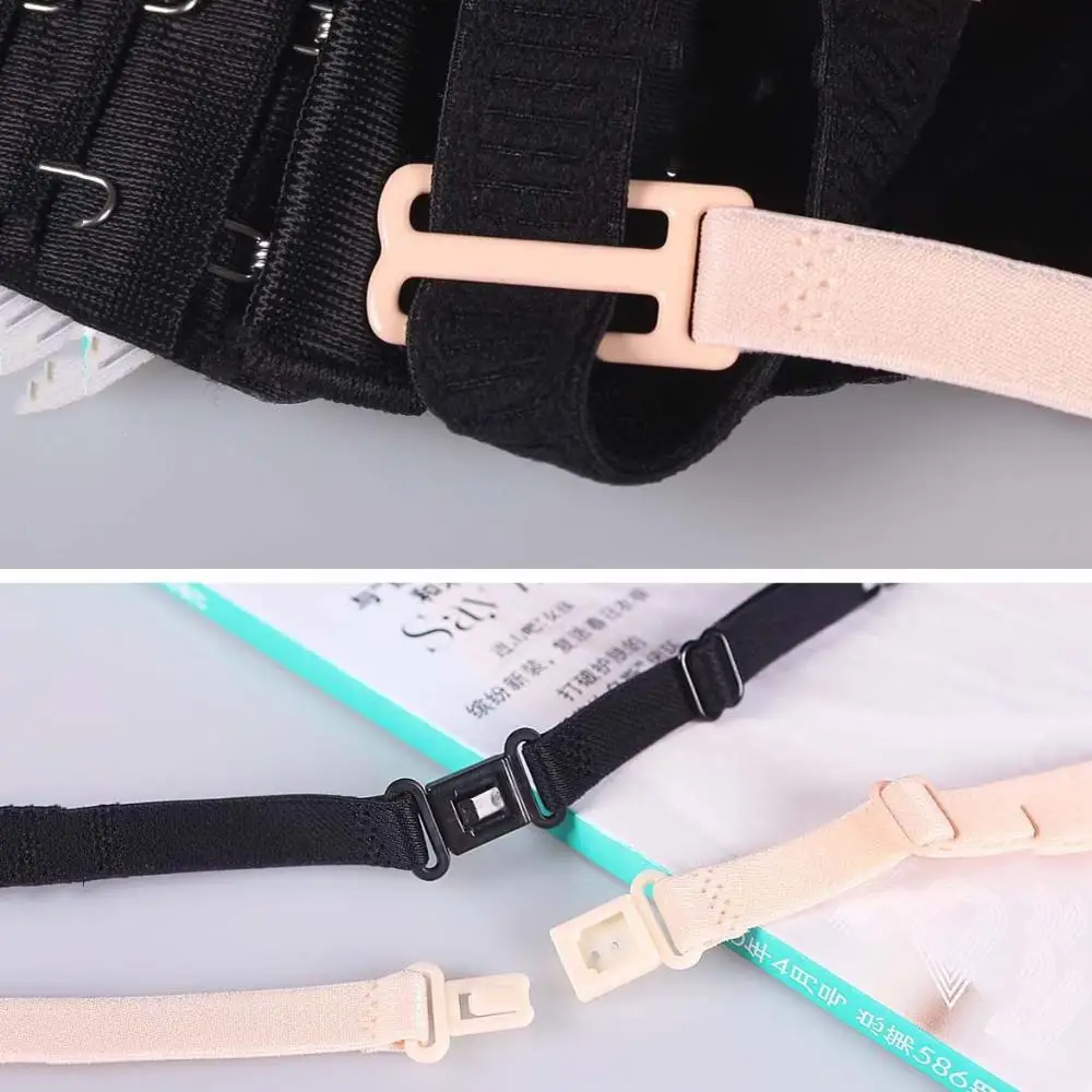 Slip-Resistant Double-Shoulder Back Hasp Women Bra Strap Bra Strap Buckle Non-slip Underwear Straps Intimates Accessories