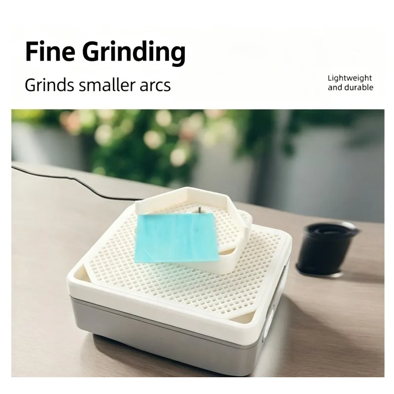 DIY Water Mill Machine Universal Voltage Double Layer Self Watering Grinder With Diamond Spiral Wheel Kit