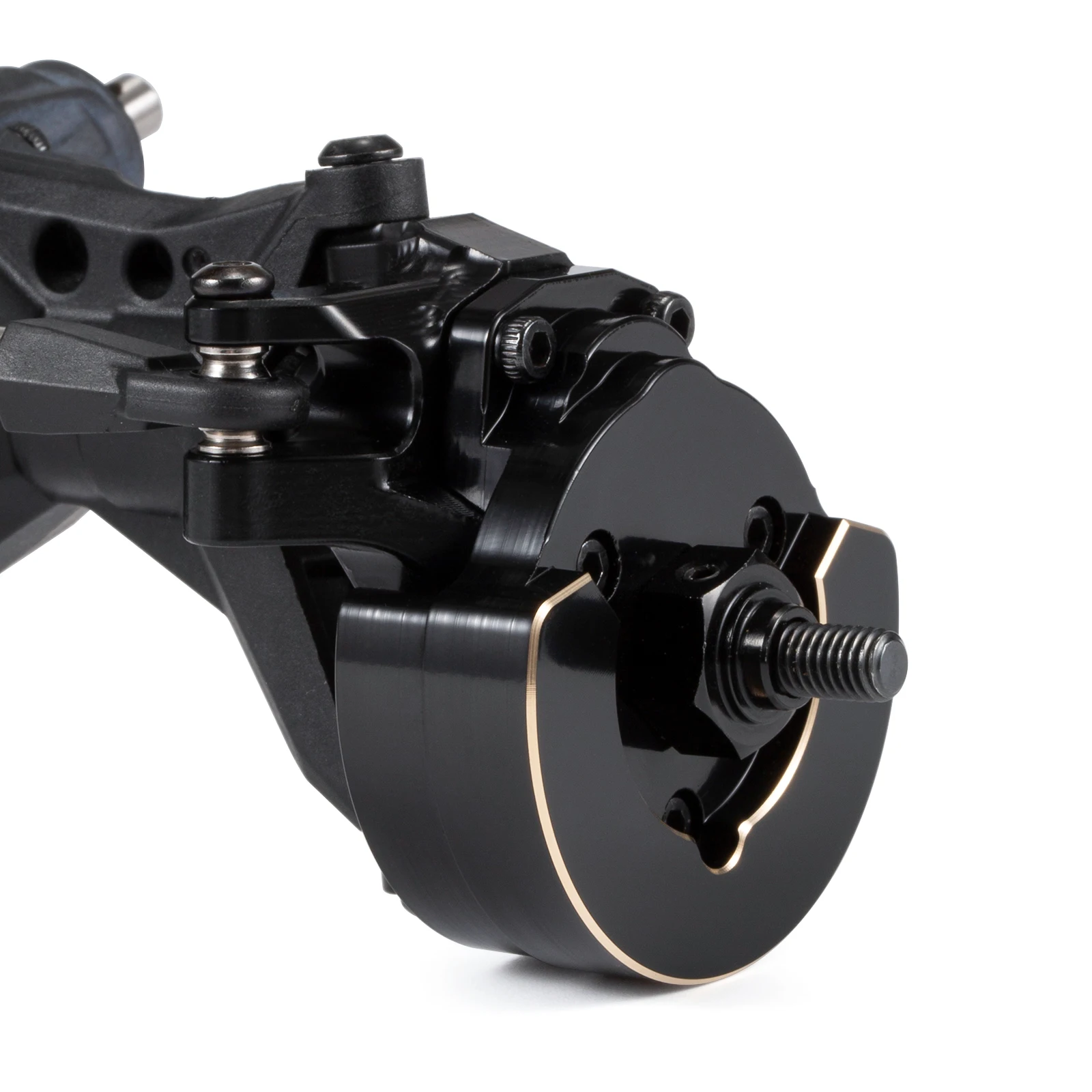 Junta de latón y pesas de cubierta de Portal de compensación baja para eje de Portal Vanquish F10 VS4-10 Phoenix VRD Rock Crawler COG inferior