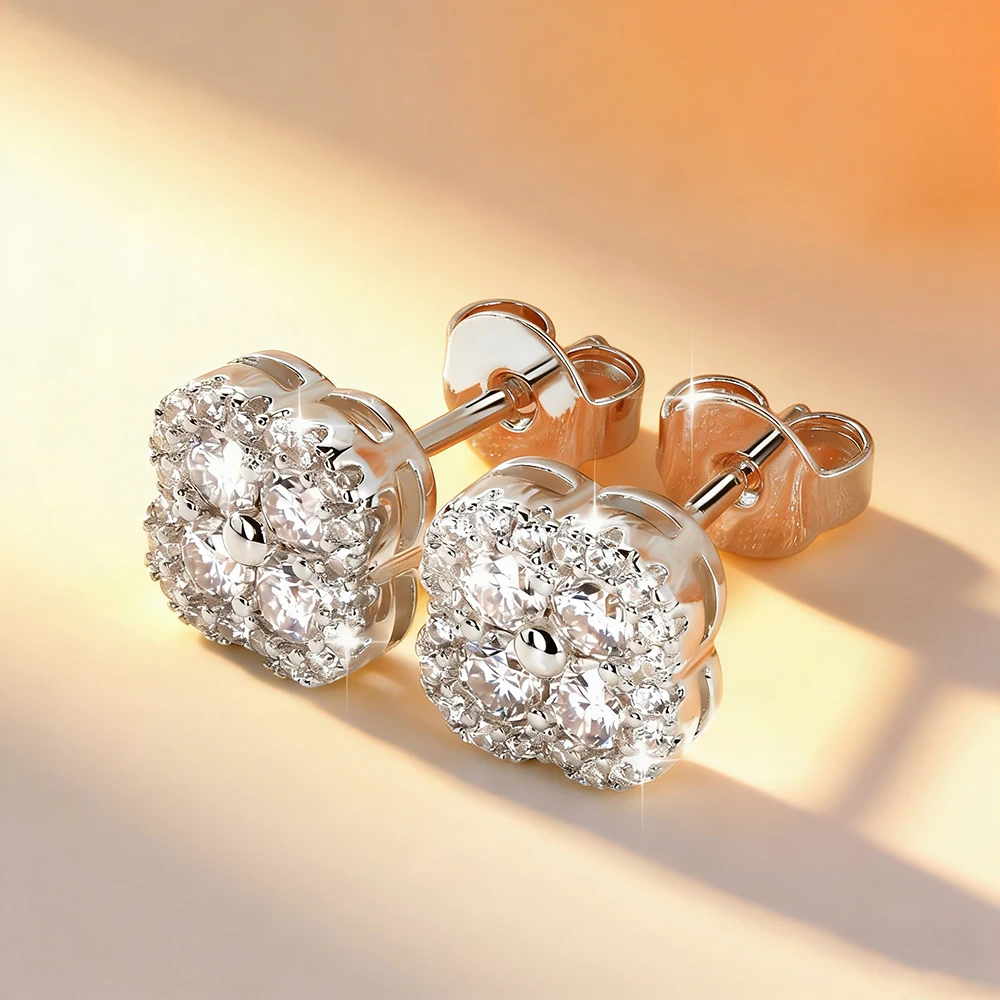 Thumbnail 4 - #54 Latest Moissanite Stud Earrings Offers