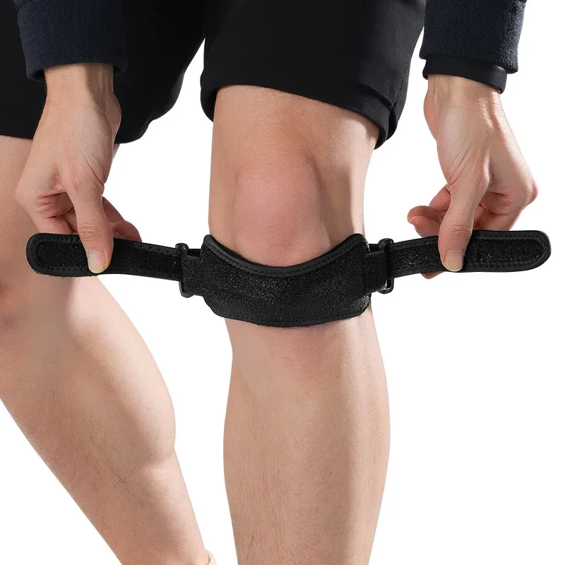 

1PC Patella Knee Strap with Ergonomic Silicone Pad for Pain Relief Sport Arthritis Shock-Absorbing Adjustable Stable Health Care