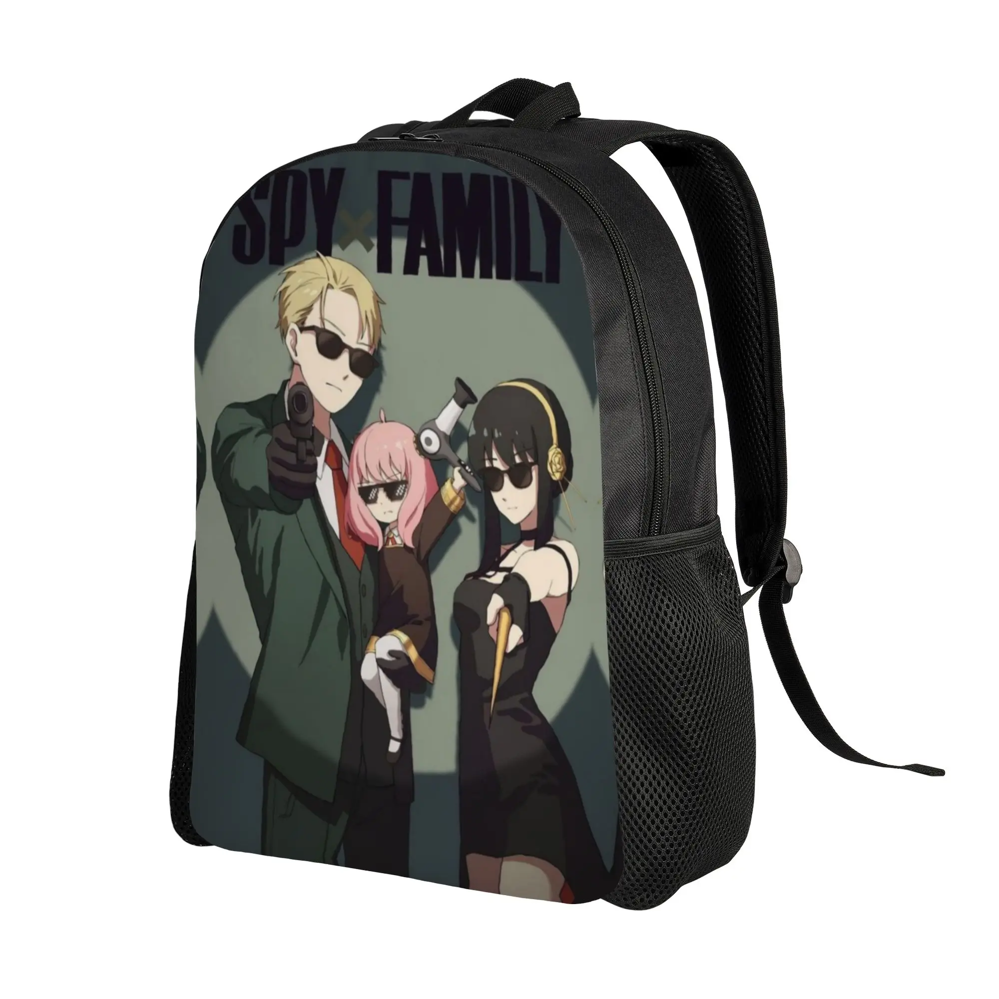 SPY×FAMILY Schoolbag Back to school season Cover Family Journey  Solid Backpack