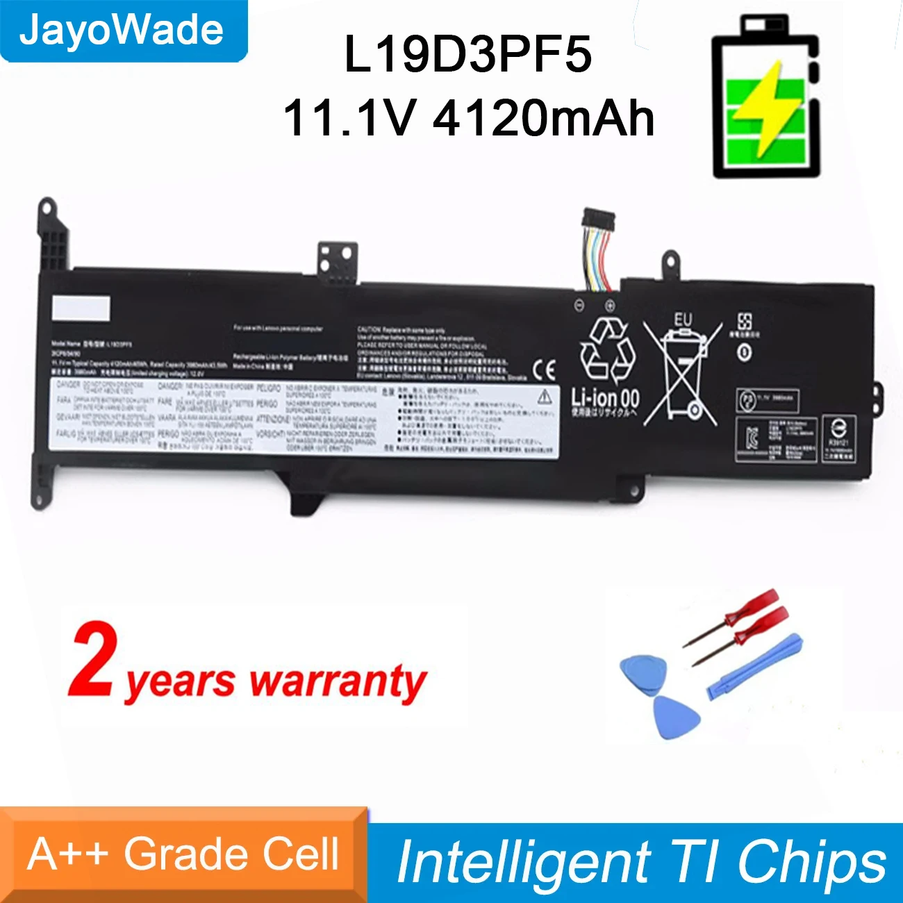 Newest L19D3PF5 Laptop Battery For Lenovo IdeaPad 3-14ADA05 3-14ARE05 3-14IIL05 3-14IML05 3-15ARE05 3-15IIL05 3-15IML05 L19C3PF7