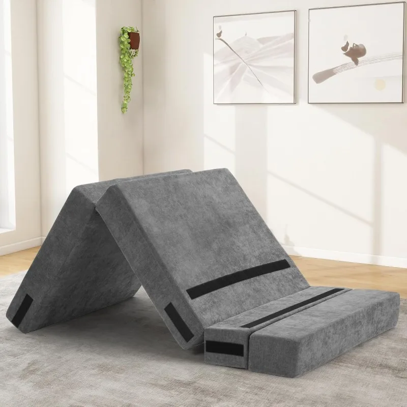 Folding Sofa Bed,Memory Foam Sleeper Chair,Futon Couch, Lazy Sofa for Living Room/Dorm/Guest Room/Home Office