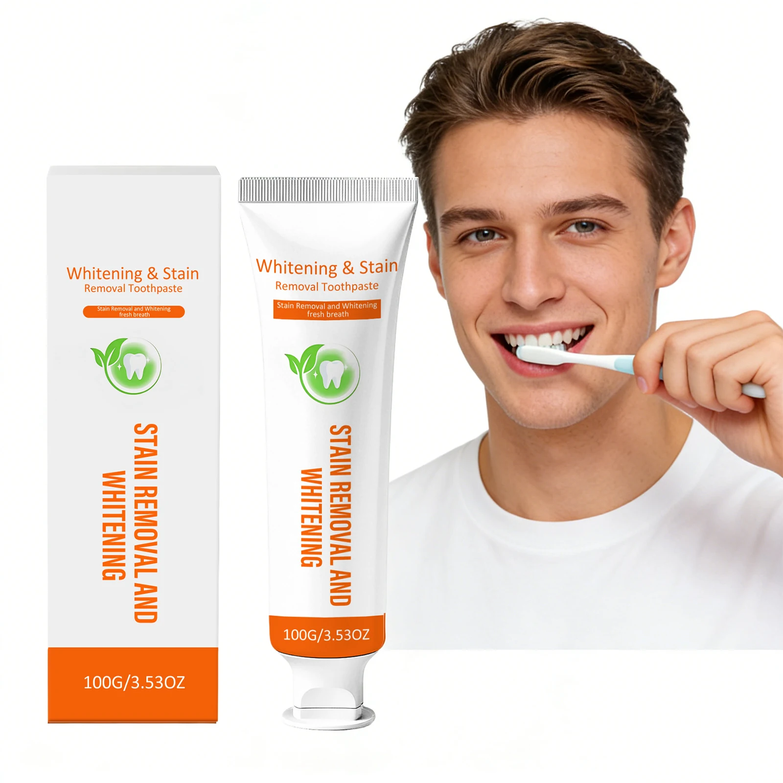 Cleansing Whitening Toothpaste Remove Plaque Stains Gum Protection Strengthen Tooth Health Remove Oral Odor Teeth Brighten Tools