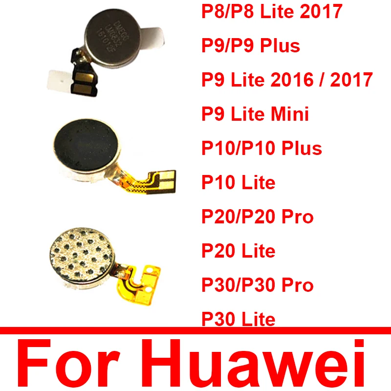 Motor Vibrator Vibration Flex Cable For Huawei P8 P9 P10 P20 P30 Pro Plus P8 P9 Lite Mini 2017 2016 Vibration Module Repair Part