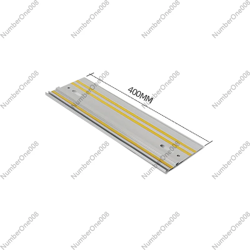 Circular Saw Guide Rail 1400mm Aluminum Alloy, Linear Cutting Track with Anti-Slip Grip for Woodworking Miter Saw