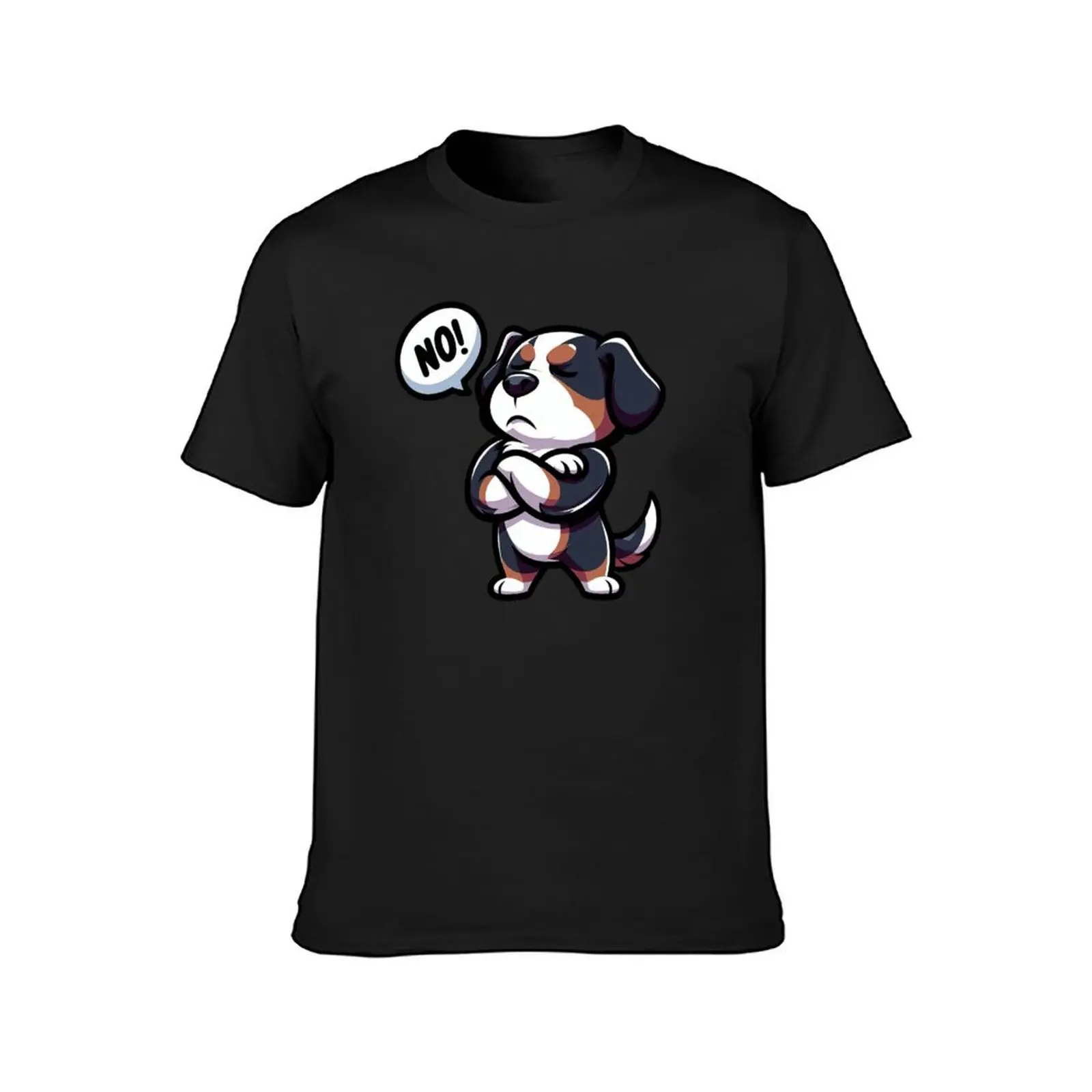 Greater Swiss Mountain Dog Stubborn T-Shirt quick-drying plus sizes plain t shirts men