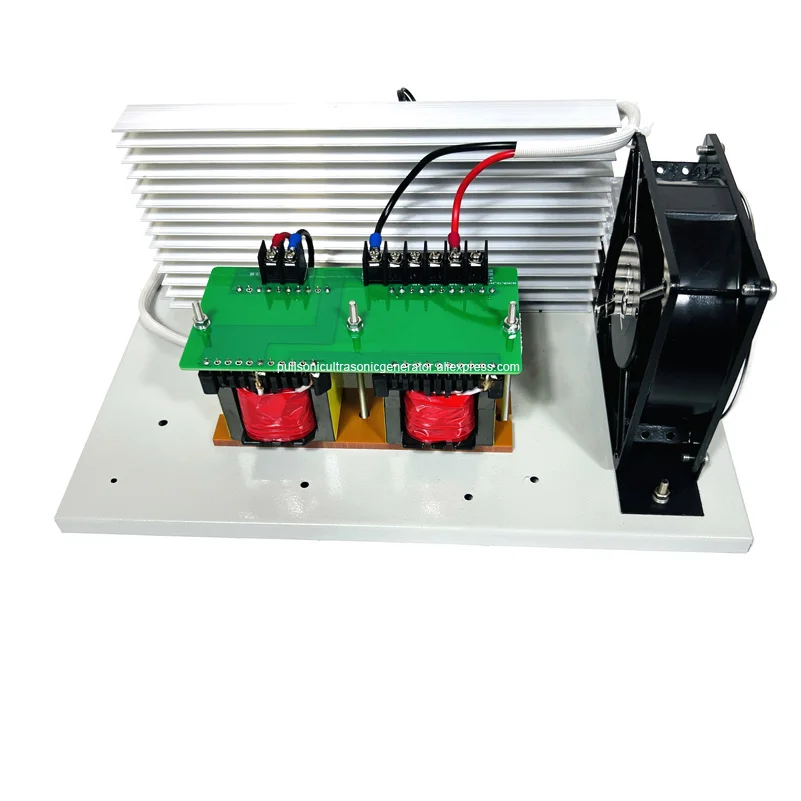 Tablero de Control del generador de fuente de accionamiento ultrasónico de 1200W para piezas de camiones, limpiador ultrasónico, eliminación de residuos de aceite de motor